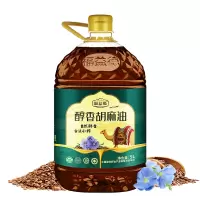 福益德(FUEDER) 粮油家用食用油 压榨醇香油胡麻油5升