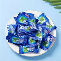清凉薄荷糖清新口气硬糖休闲零食糖果散装结婚喜糖批发500g