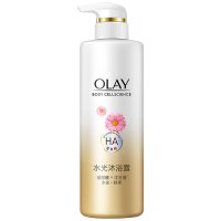 玉兰油Olay水光肌玻尿酸沐浴露500ML舒柔洋甘菊 水光舒柔 温和水润
