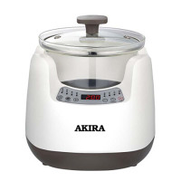 爱家乐(Akira)电炖锅5L大容量玻璃多功能养生煲汤煮粥慢炖锅智能预约全自动 K18