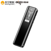 爱国者(AIGO) 录音笔 R6911 16G 专业普及微型高清降噪 学习会议培训采访 炫黑