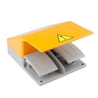 双脚踏开关 YDT1-15 ZGYDE铝合金脚踏开关 折弯机剪板机用(计价单位:个)