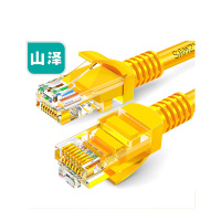 山泽(SAMZHE) YL-510 高速超五类网线 10.00 米/根 (计价单位:根) 黄色