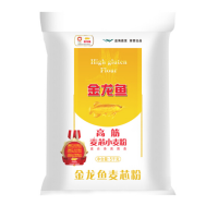金龙鱼 面粉 高筋面粉 高筋麦芯小麦粉 5kg 家用包子饺子馒头饼手擀面