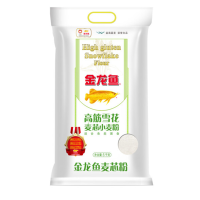 金龙鱼 面粉 高筋雪花麦芯小麦粉 5kg 高筋面粉 十斤
