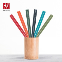 双立人 ZWILLING 双立人筷子套装ZW-W711家用分餐餐具公筷彩色六双装 36155-006