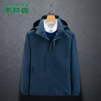 [直营]木林森(MULINSEN)新款风衣男女夹克外套情侣时尚潮流骑手服品质上衣