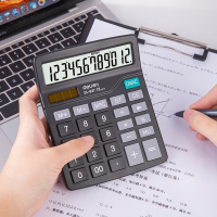 得力(deli) 桌面计算器837(黑) 单位:个