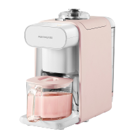 九阳(Joyoung)豆浆机全自动家用多功能预约破滤免滤免手洗豆浆机DJ06R-KMINI 粉色