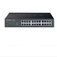 TP-LINK 24口全千兆交换机 非网管T系列
