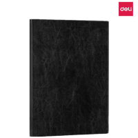 得力(deli) 3306 商务皮面本 A4/ 160张 黑色
