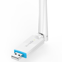 腾达(Tenda)U2 免驱版 USB无线网卡 智能自动安装随身wifi接收器 6dBi高增益外置天线