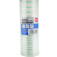 得力(deli) 30015透明胶带(12mm*30y*38um) 12卷组