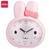 得力8803闹钟(红)3.5寸