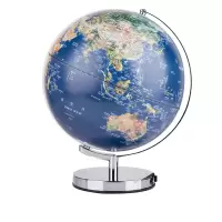 得力2161地球仪20cm(蓝色)(台)