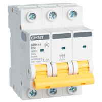 正泰 小型断路器 NBH-63 3P D50(台)