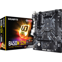 技嘉(Gigabyte) B450M S2H 游戏主板 支持 CPU 3700X/3600X/3600