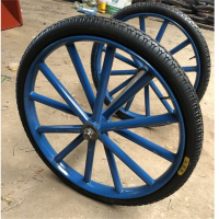 ZDET 轮胎 650mm*150mm 实心轮胎 工地推车轮子(个)