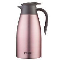 泰福高(TAFUCO) T-1284 暖水壶家用保温瓶热水瓶 桃粉色 2L