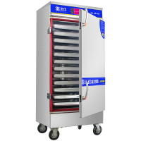 圣托(Shentop)全自动蒸饭柜商用 酒店饭店食堂蒸柜 12盘单门电热蒸饭机 STZ-D12