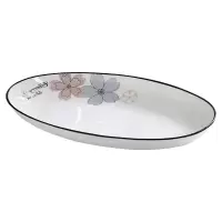 Letme 鱼盘水木清花 长31.5cm*宽19cm*高4cm