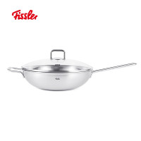 菲仕乐(Fissler)炒锅 马克普乐30cm大口径单柄304不锈钢中式炒锅EM6823300012