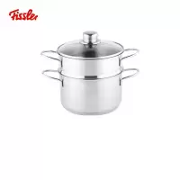 菲仕乐(Fissler)和风系列不锈钢锅蒸锅燃气电磁炉通用蒸锅18cm+蒸屉