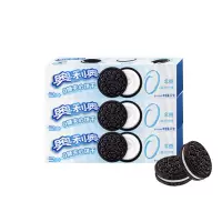 奥利奥(Oreo)奥利奥0糖夹心饼干休闲零食膳食纤维饼干 97g*3盒