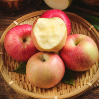 现摘红富士苹果水果 带箱10斤装 单果70-75mm 自营水果 应季水果