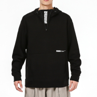 PUMA彪马卫衣男装2021秋季新款运动服连帽休闲套头衫潮846535