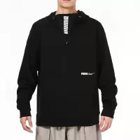 PUMA彪马卫衣男装2021秋季新款运动服连帽休闲套头衫潮846535