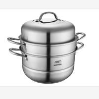 爱仕达(ASD) ZS28Q1TG 俊雅不锈钢三层复底蒸锅