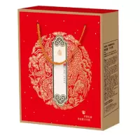 福临门 月饼礼盒迷你月饼6味15饼510g稻香禧福 红色 M