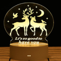 芯礼 GBL232 LED小夜灯卡通台灯卧室床头灯