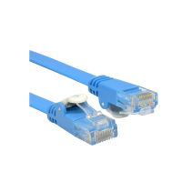 酷比客(L-CUBIC) LCLN6SBBU-12M 12米 六类 千兆扁平网线 12.00 米/根(计价单位:根)蓝色