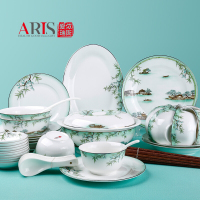 爱依瑞斯 AS-D5602H 56头餐具套西湖盛宴