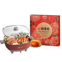 稻香村 中秋礼包套餐一(稻香村中秋喜团圆月饼礼盒-550g+小熊DHG-C50S8电火锅)
