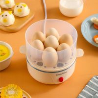 龙的(longde)煮蛋器 迷你机早餐蒸蛋器家用自动断电双层 LD-ZD731