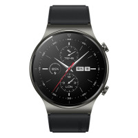 华为(HUAWEI) WATCH GT 2 Pro 智能手表 VID-B19 星云灰 灰棕色真皮表带套件