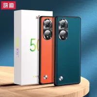 讯迪荣耀50手机壳50pro保护套华为50se防摔女款全包高级honor超薄素皮新品网红男新款por硅胶外壳