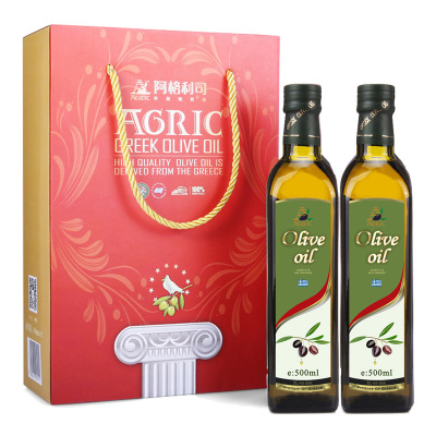 阿格利司橄榄油500*2礼盒