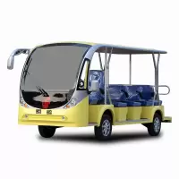 翱毓(aoyu) GG23新款电动八排二十三座观光车 四轮二十三座电动车 电动巡逻车景区楼盘看房车 白色 72V