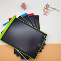 得力儿童手写板LCD光能电子小黑板液晶涂鸦写字板10寸 10个装