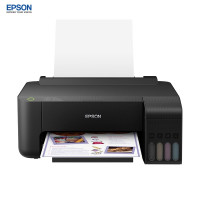 爱普生(EPSON) L1119彩色喷墨打印机 彩色照片作业家用小型连供单打印机 黑色 2台套餐