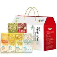 中粮金盈杂粮礼盒(玉米糁+红糙米+黄豆+燕麦米+青稞+荞麦米)
