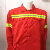 安丰反光(ANFENGFANGUANG) 涤棉套装 反光工作服套装 (10件 )(Z)
