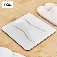 TCL V1-S 电子秤 体脂秤+皓月白usb充电