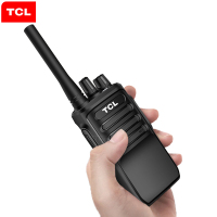 TCL 对讲机HT6 plus待机20天专业大功率远距离对讲机户外无线对讲机手台商务办公民用手持对讲黑色@