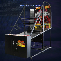 星加坊家用儿童成人升降篮球架青少年室内投篮架成人篮球架户外可移动便携式篮球架1.35-3.05米可调高度