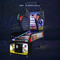 星加坊投篮机篮球机 成人儿童电子投币游戏投篮机篮球机大型室内电玩城设备豪华篮球机(含运费 不含安装)